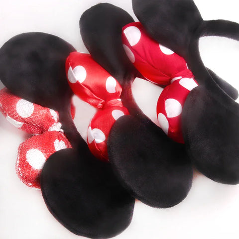 Minnie Cotton Bow headband